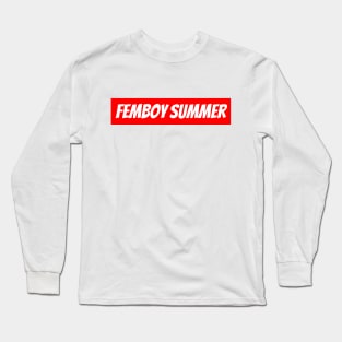 Femboy Summer Long Sleeve T-Shirt